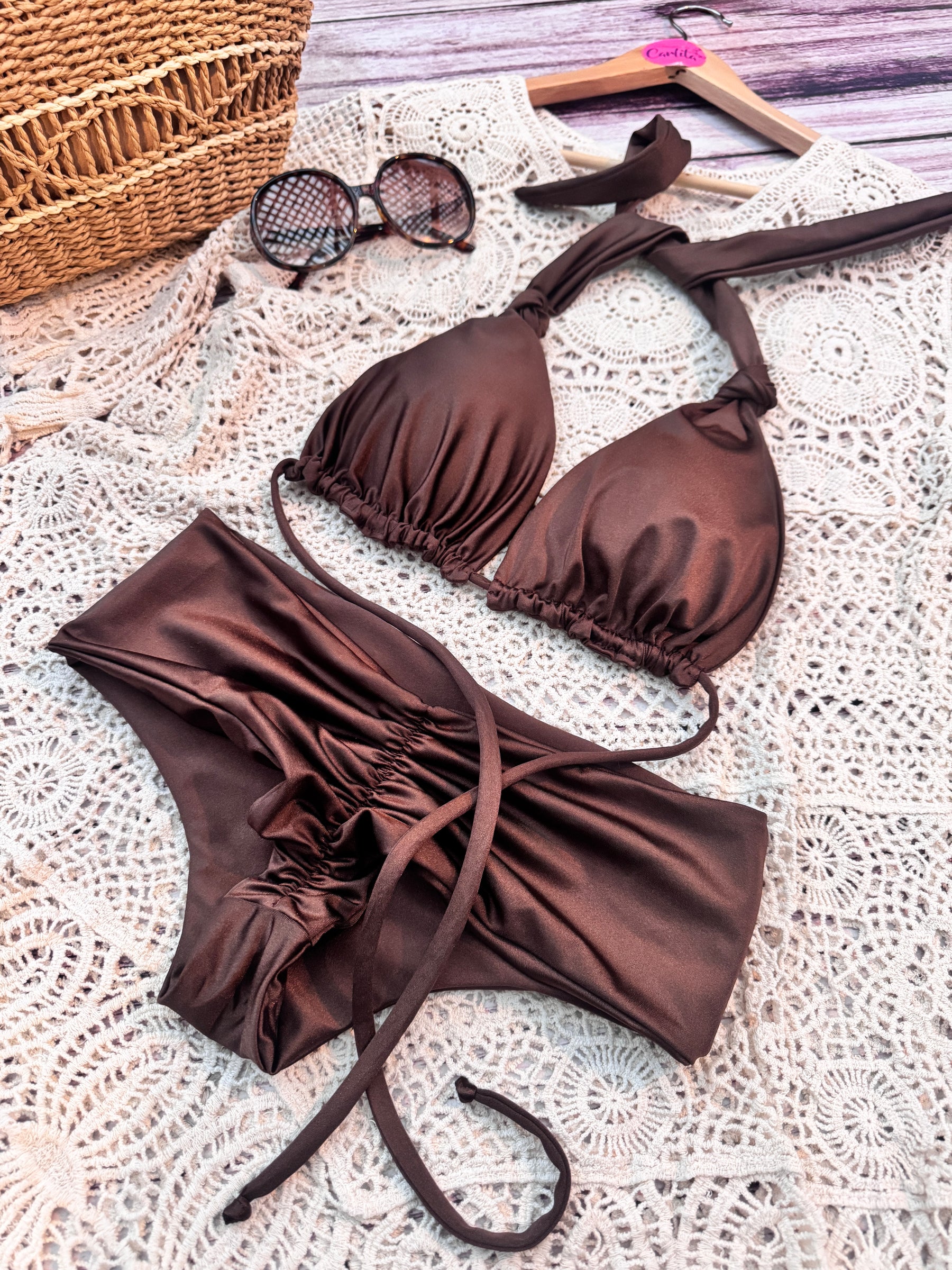 Top Bahía mocha mousse