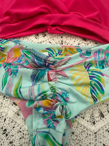Conjunto Margaret fucsia tanga fitness TM tucanes