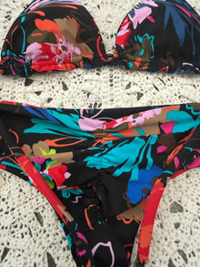Conjunto ibiza tanga fitness acuarela