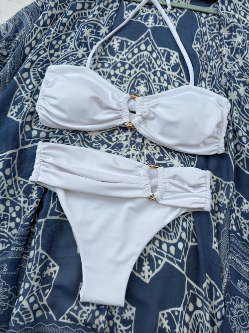 Bikini Santorini blanco