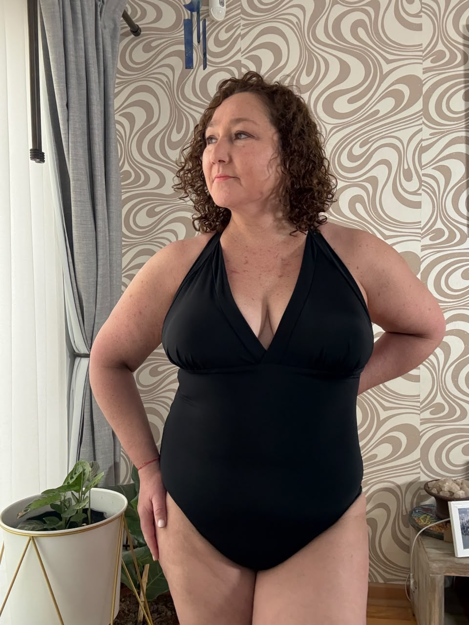 Traje de baño Atenea negro