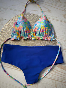 Conjunto ibiza flores Tropicales
