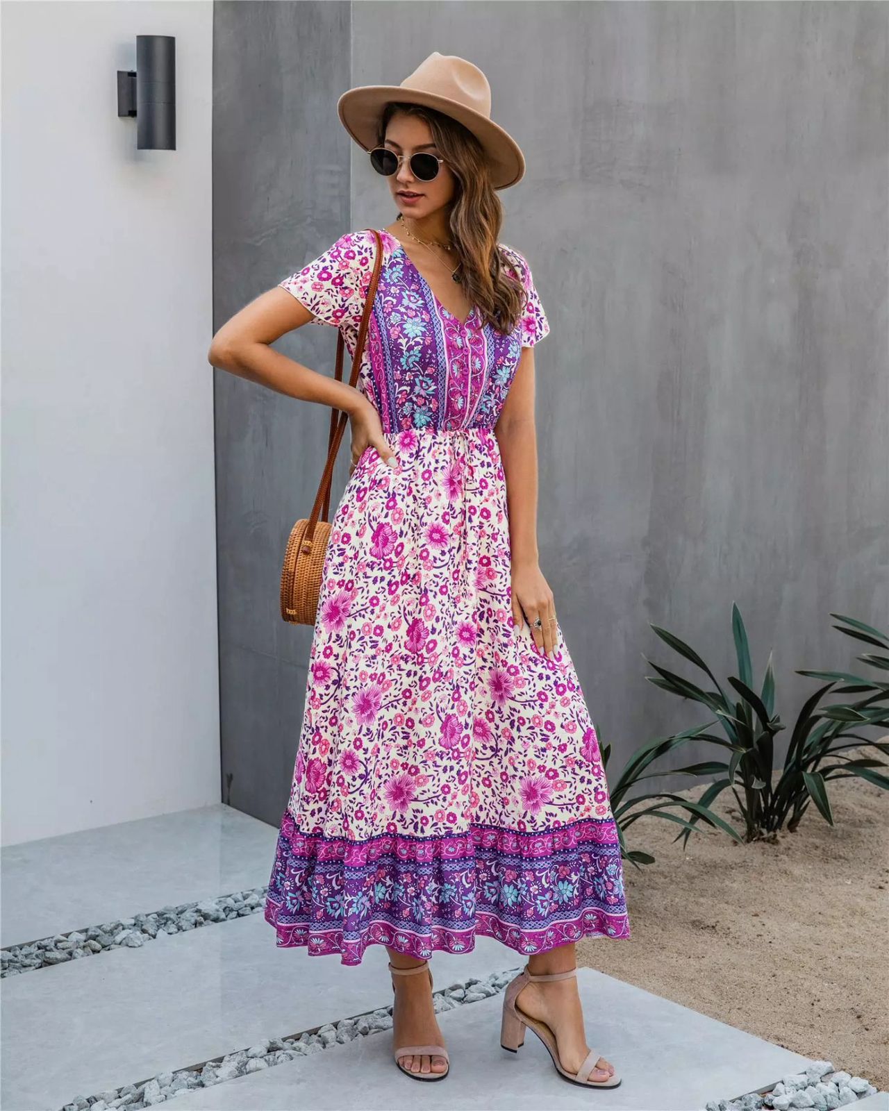 Vestido boho Romantic