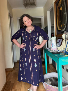 Vestido Boho chic bordado