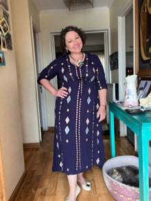 Vestido Boho chic bordado