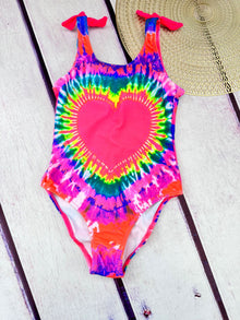 Traje de baño corazon Tye die