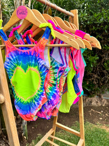 Traje de baño corazon Tye die