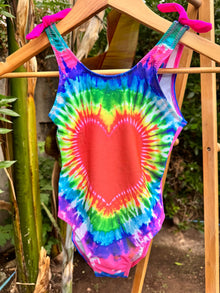 Traje de baño corazon Tye die