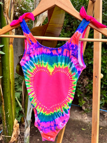 Traje de baño corazon Tye die