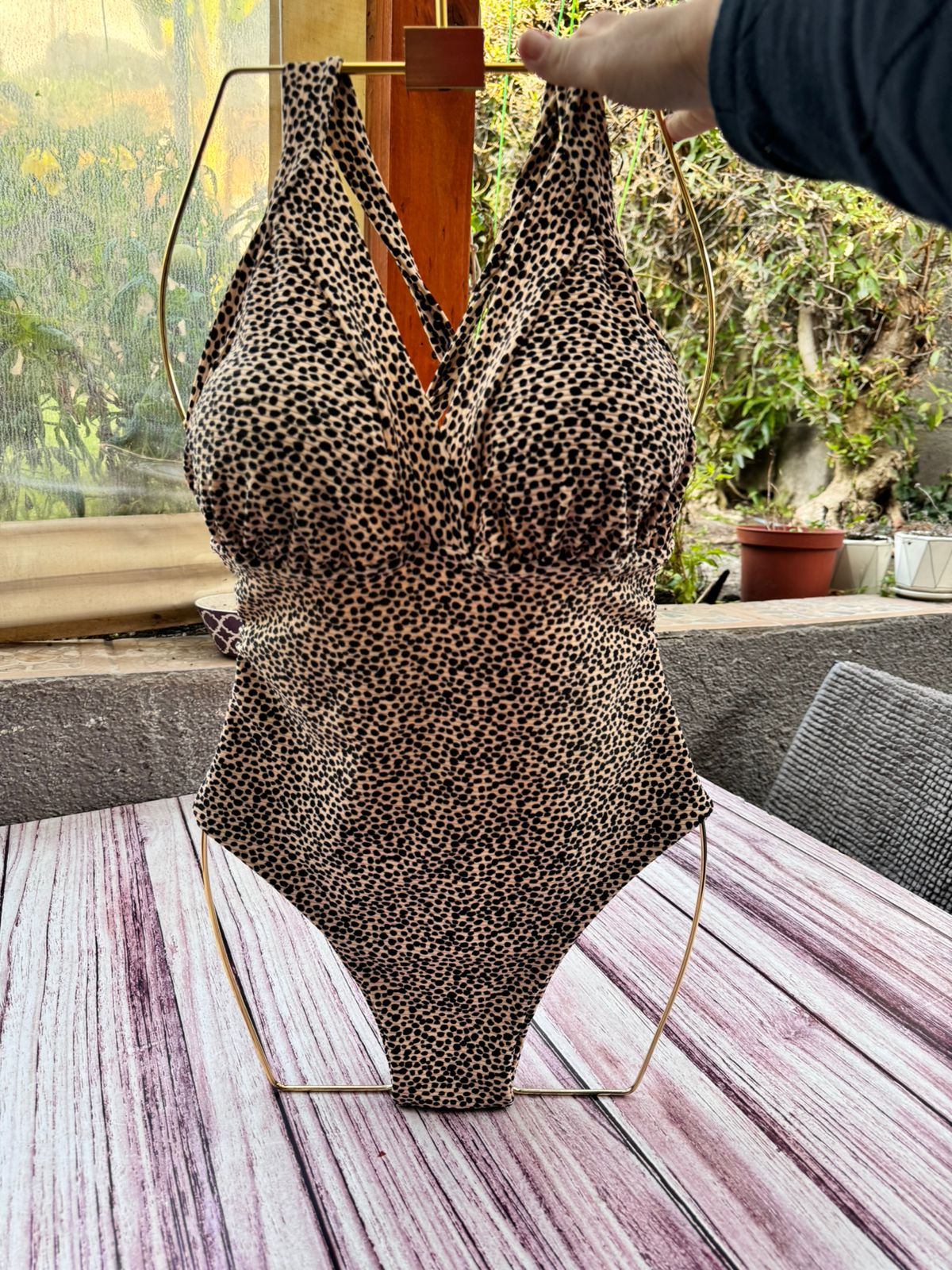 Traje de baño Atenea print lunares