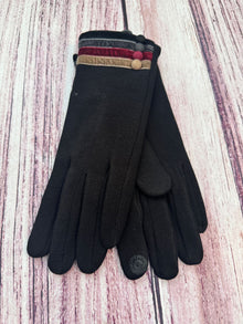 Guantes de gamuza elastizada