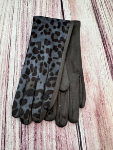 Guantes de gamuza elastizada