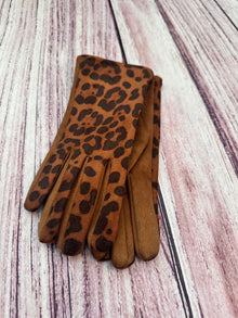 Guantes de gamuza elastizada