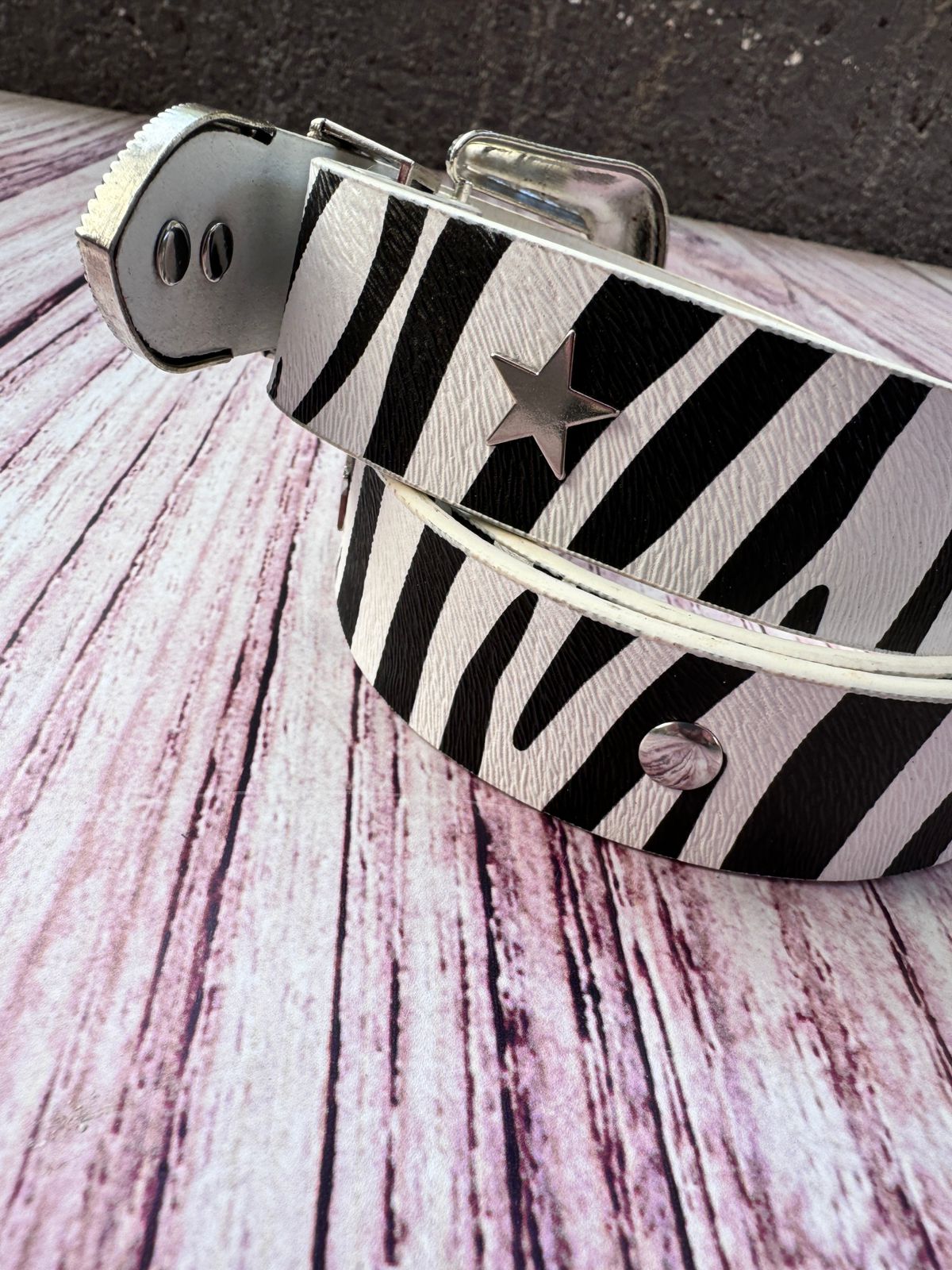 Cinturones animal print