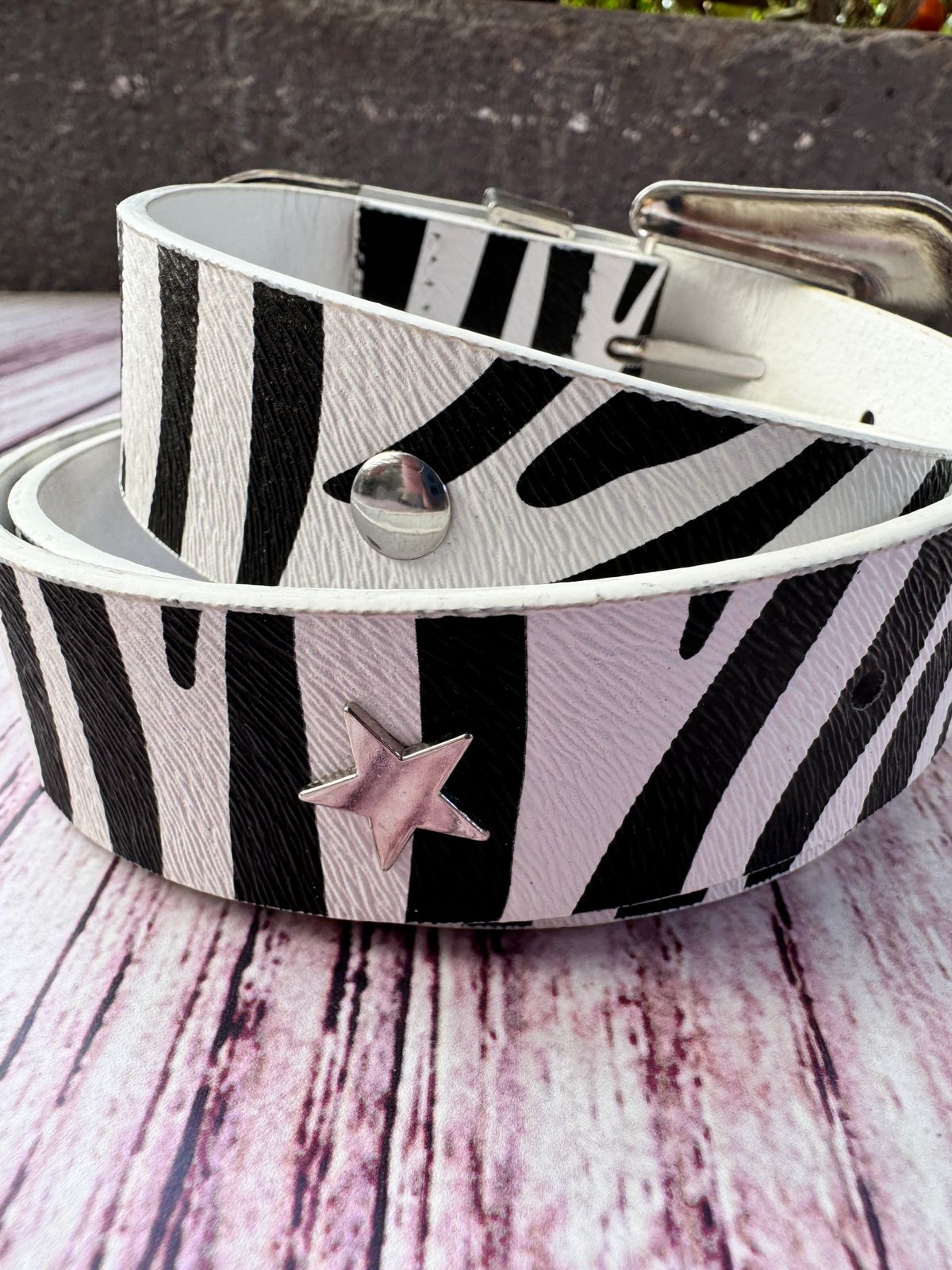 Cinturones animal print