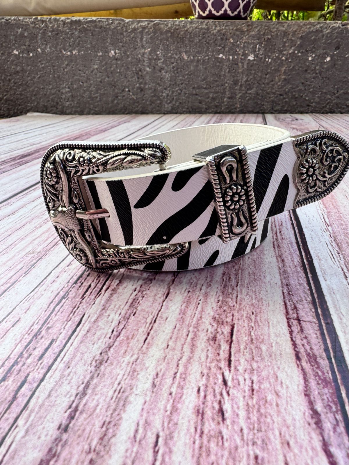 Cinturones animal print