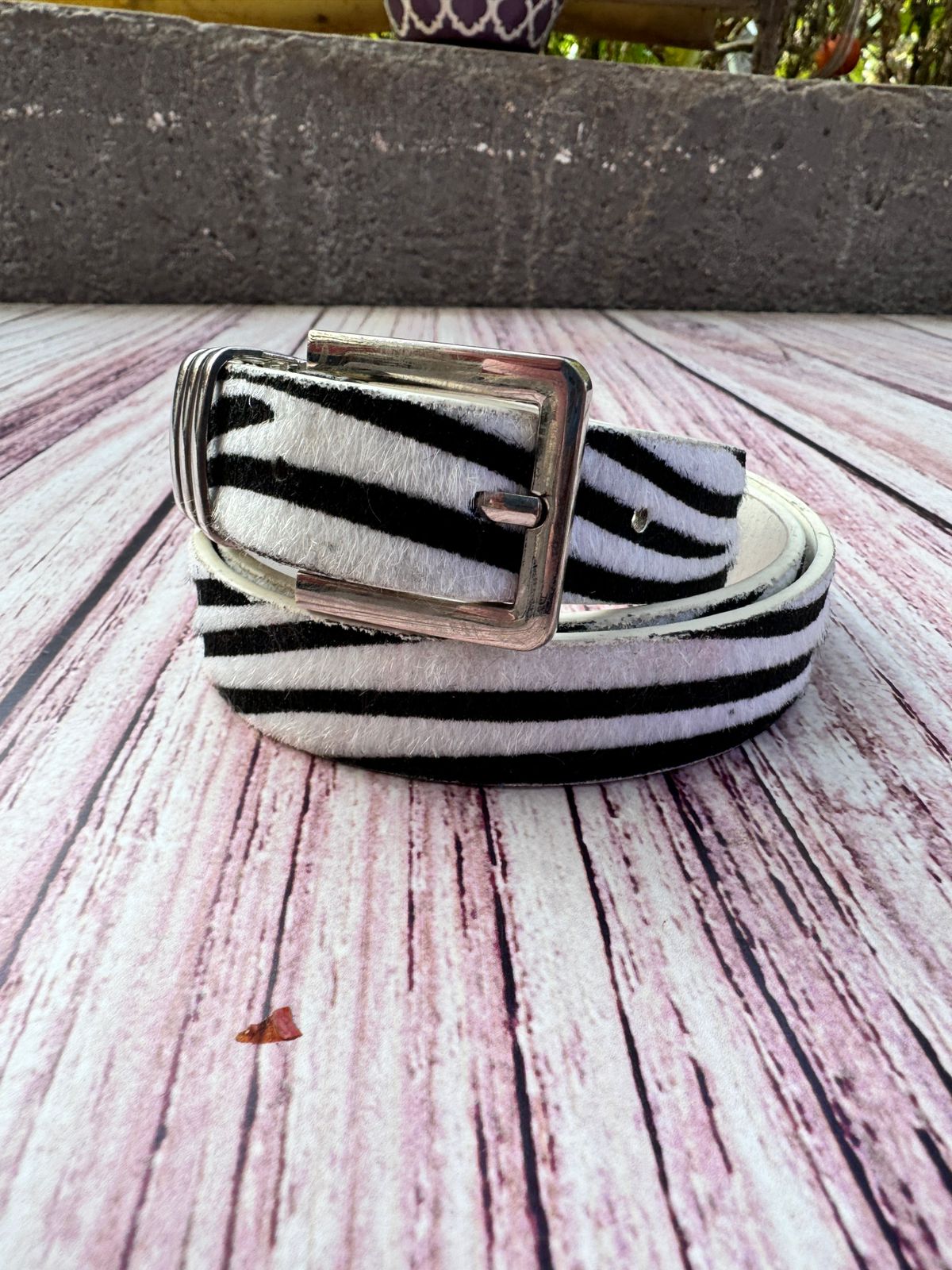 Cinturones animal print