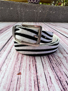 Cinturones animal print