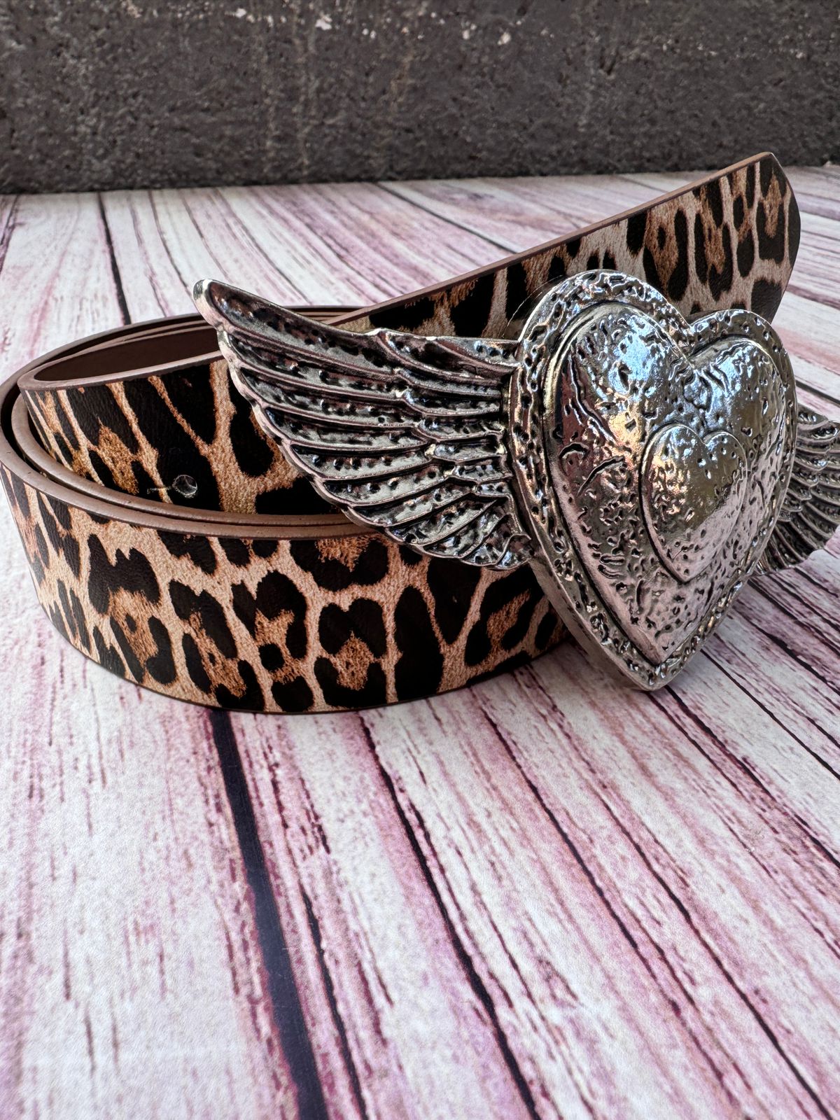 Cinturones animal print
