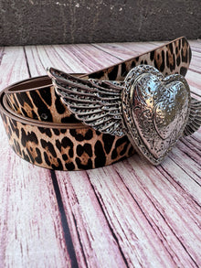 Cinturones animal print