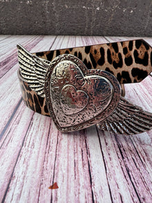 Cinturones animal print