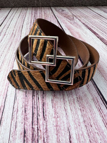 Cinturones animal print
