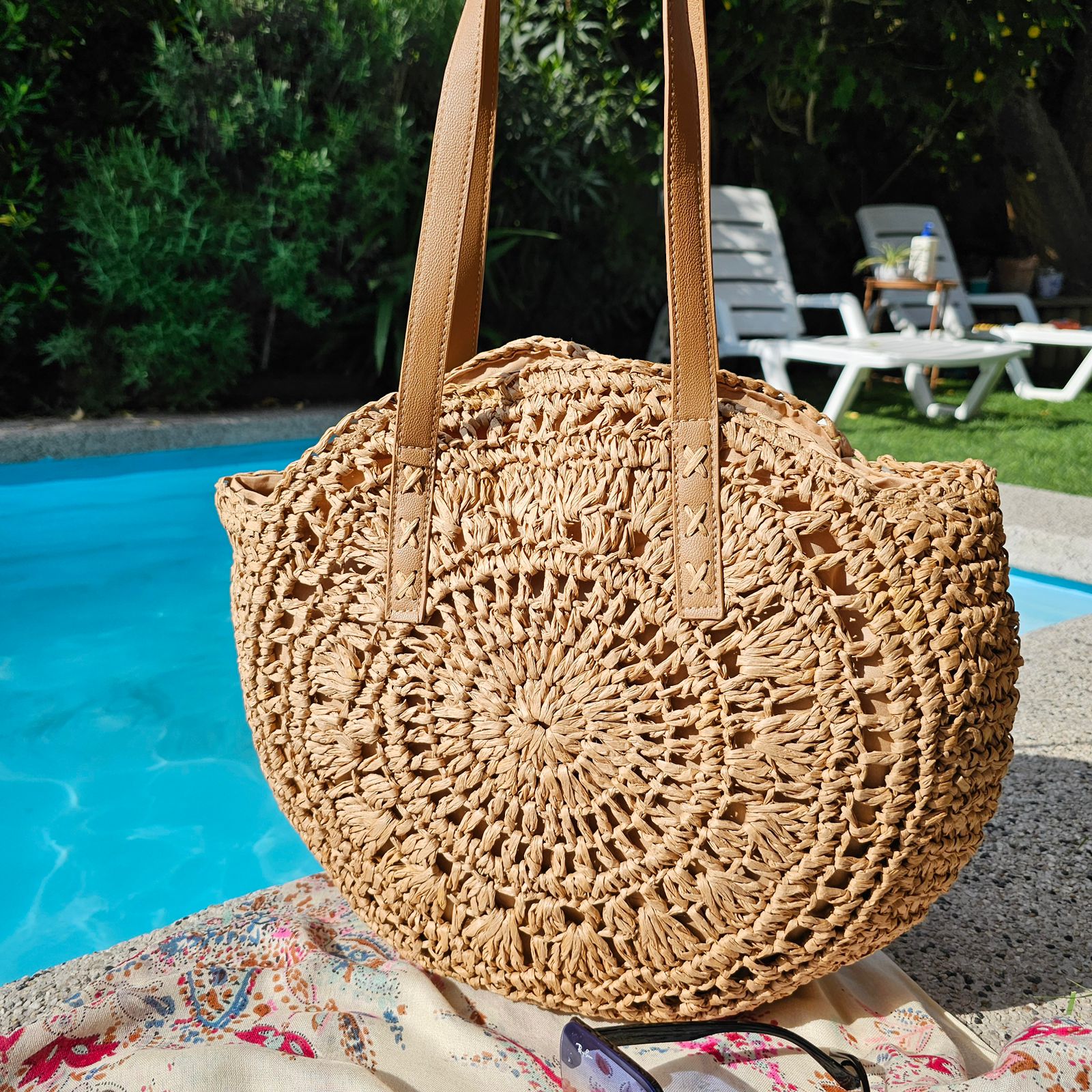 Cartera de Rafia