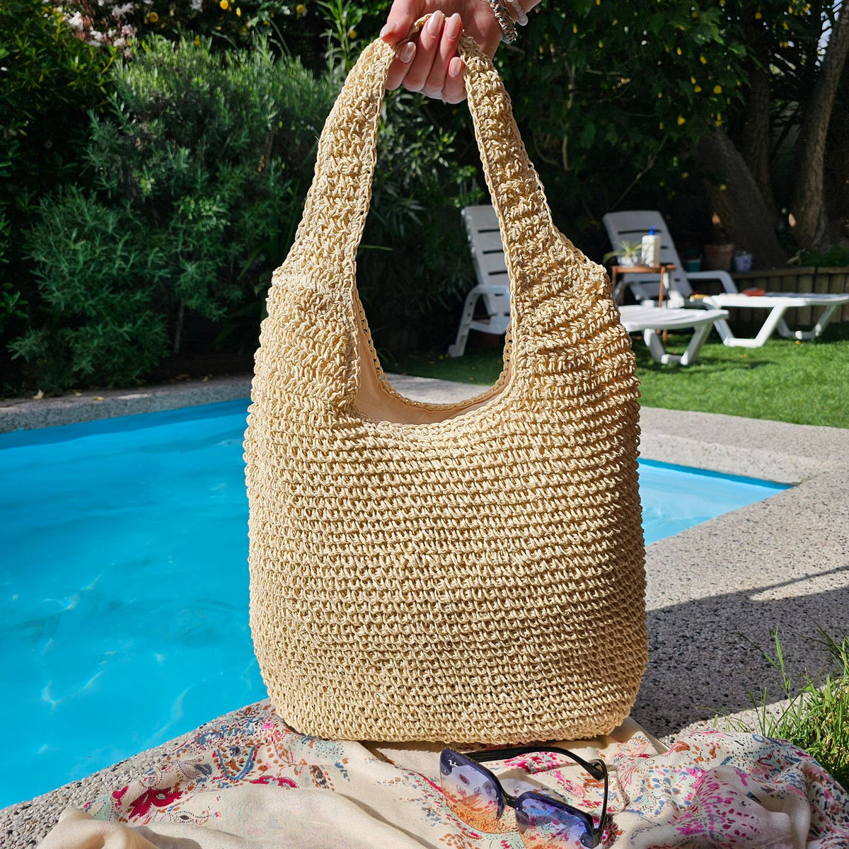 Cartera de Rafia