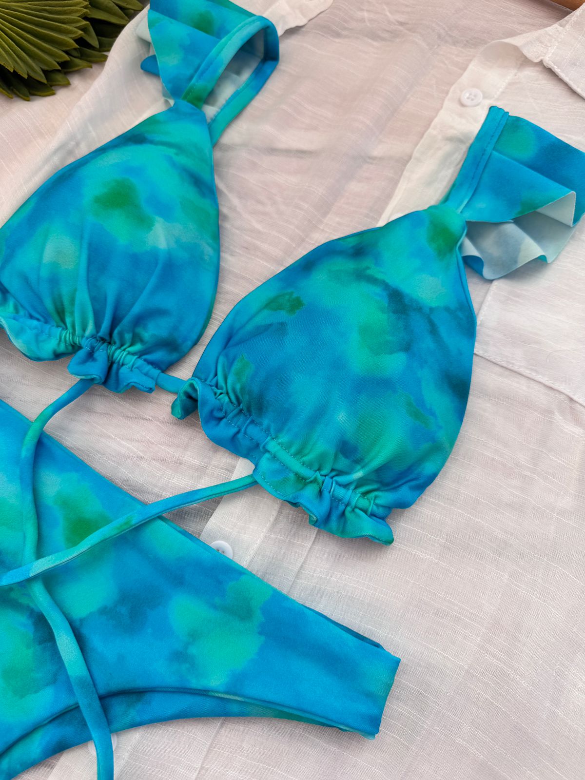 Conjunto Ibiza con vuelos Agua de mar