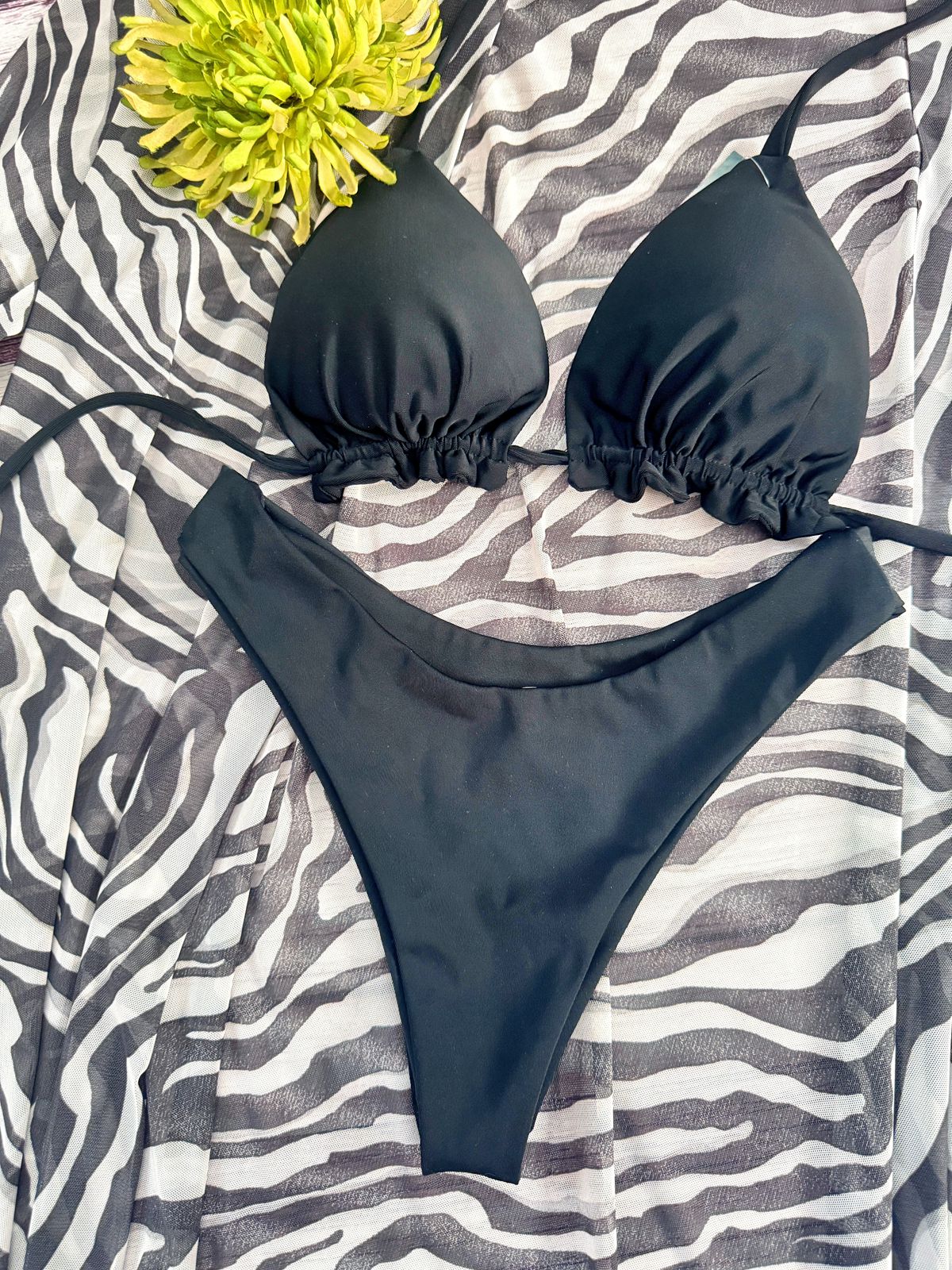 Conjunto Ibiza culote U negro